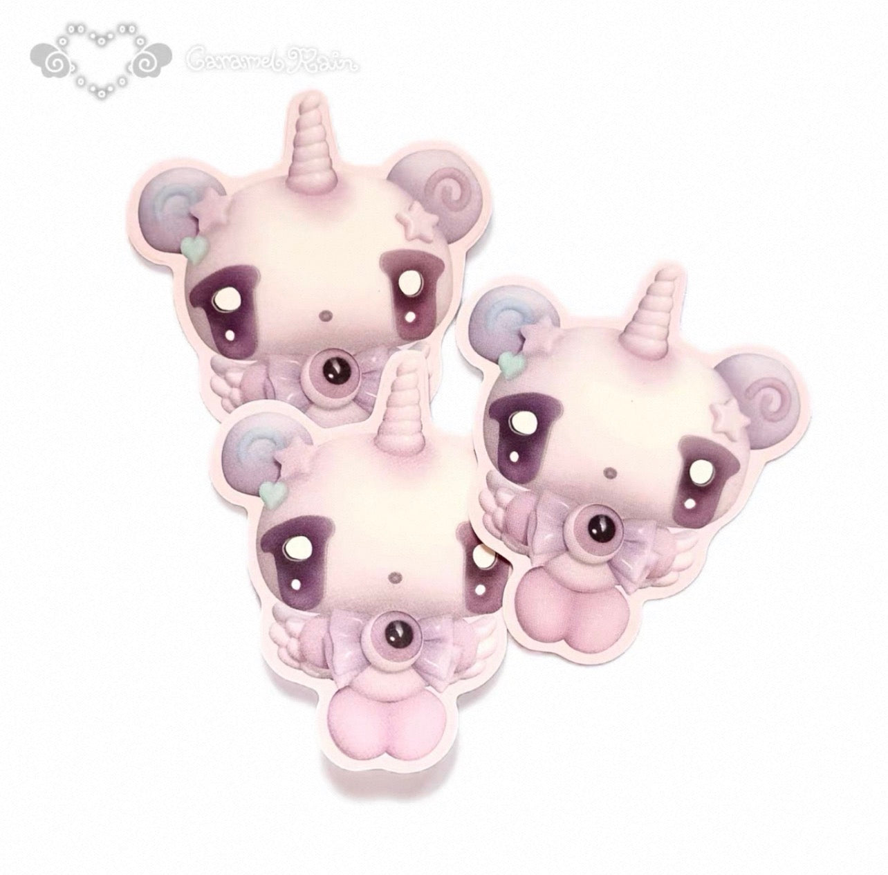 {caramel rain} angel notes 10p