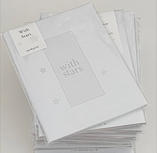 {pinkspark} with stars note