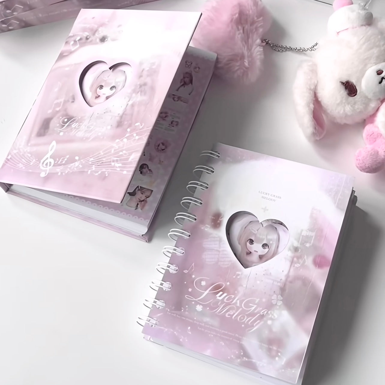 {c-贴纸书} 50 page lucky grass melody girl group sticker book