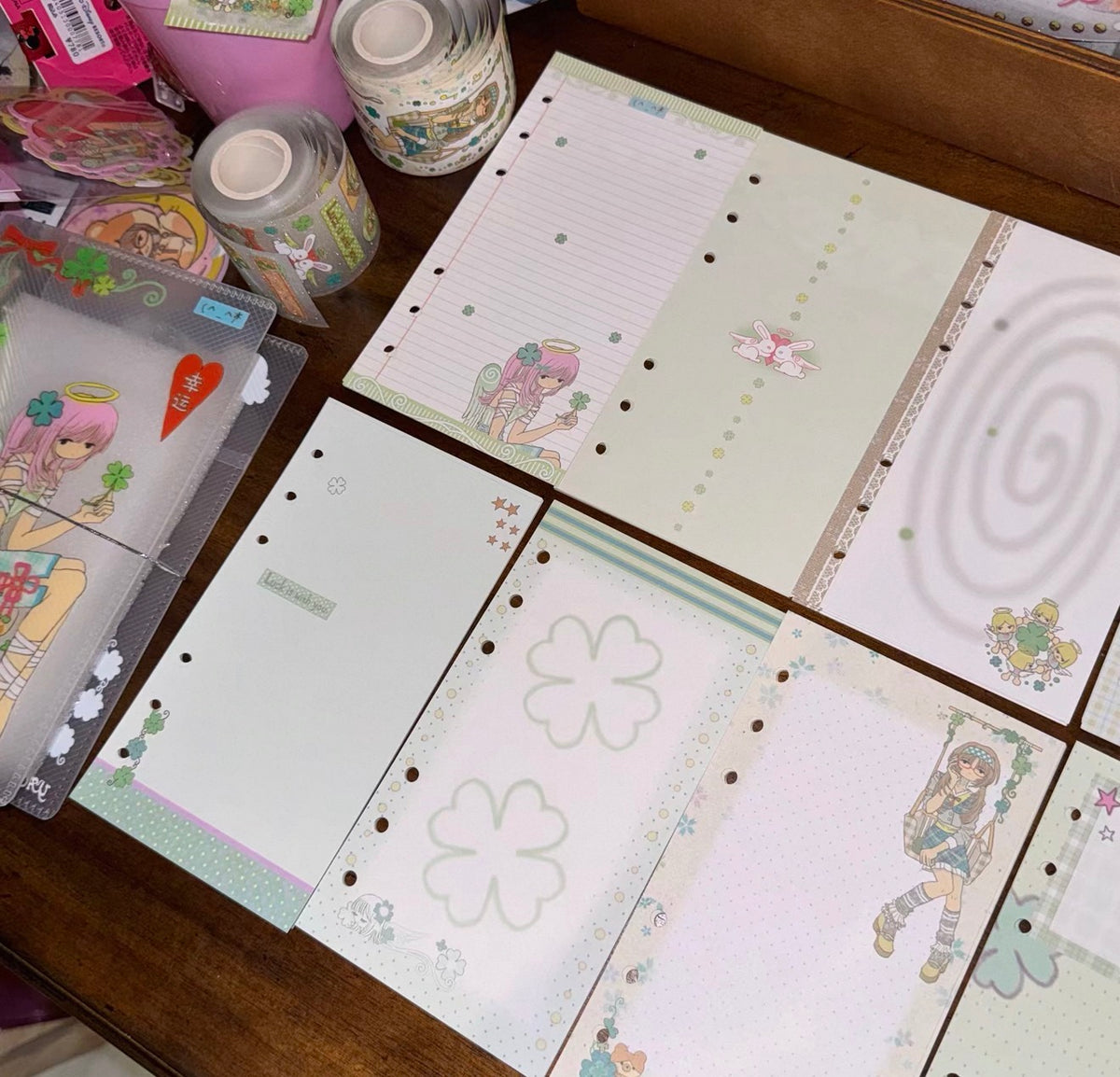 {YAO x alldollscode} 80p mayluckfindyou a7 refill set
