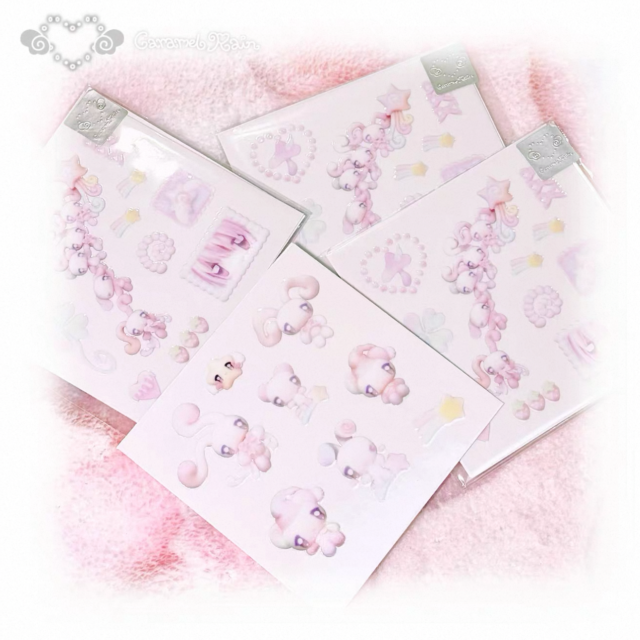 {caramel rain} starrytales transfer sticker set