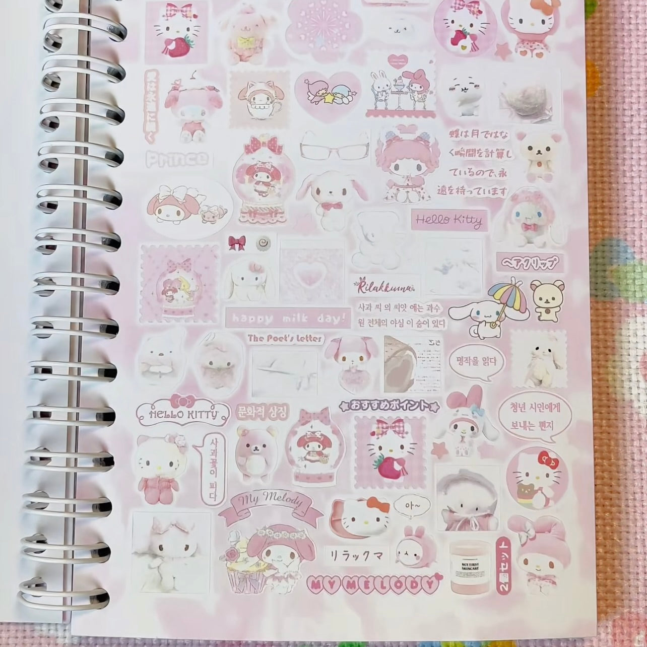 {c-贴纸书} 35 page jennycute sticker book (2 types)