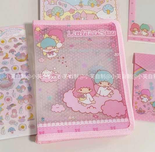 {byfufu} little twin stars zipper file