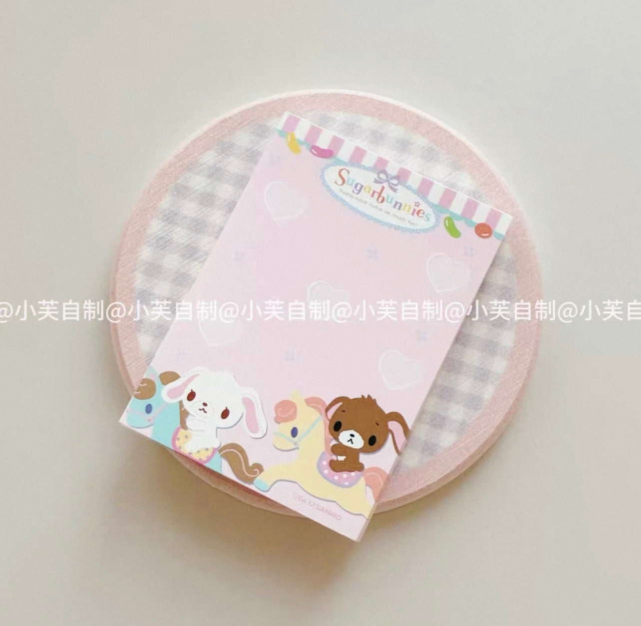 {byfufu} sugarbunnies candy memo pad