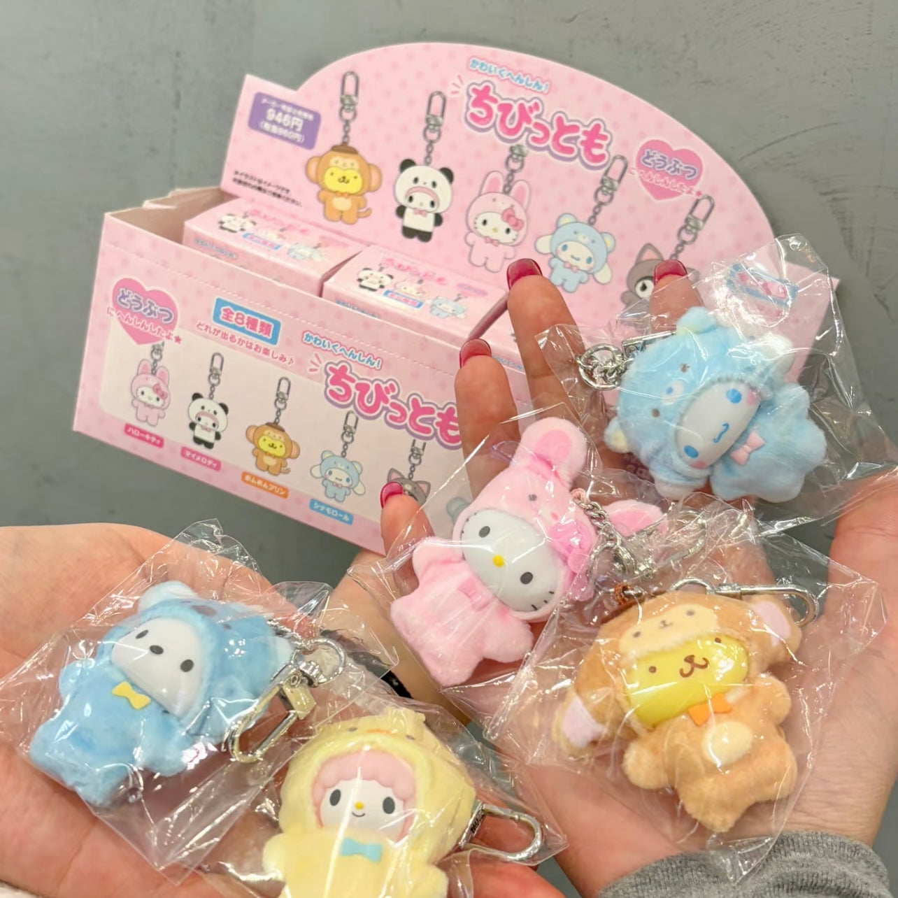 {JAPAN} sanrio chibittomo baby plush blind box