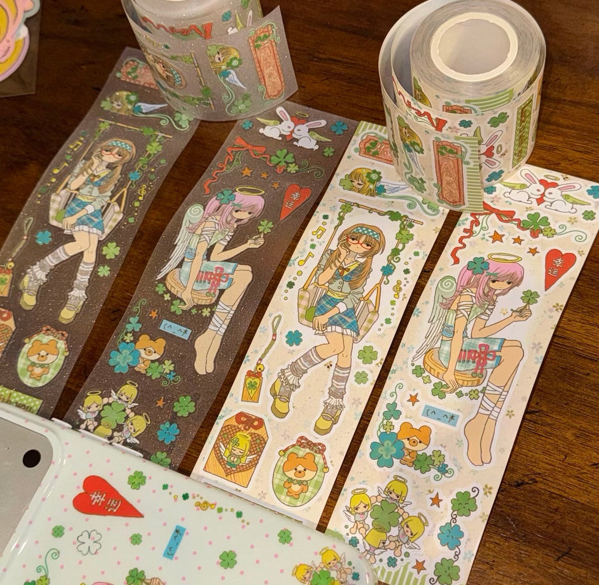 {YAO} mayluckfindyou kiss cut tape