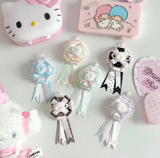{yummylist} handmade ribbon rosette