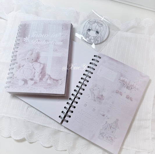 {c-贴纸书} 35p snow distortion sticker book