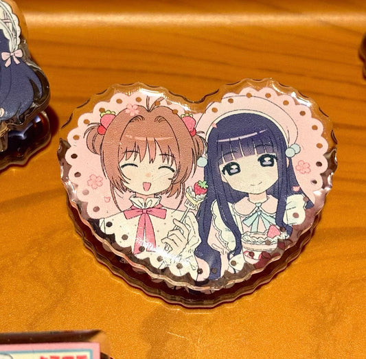 {rinki day} sakura tomoyo acrylic clip