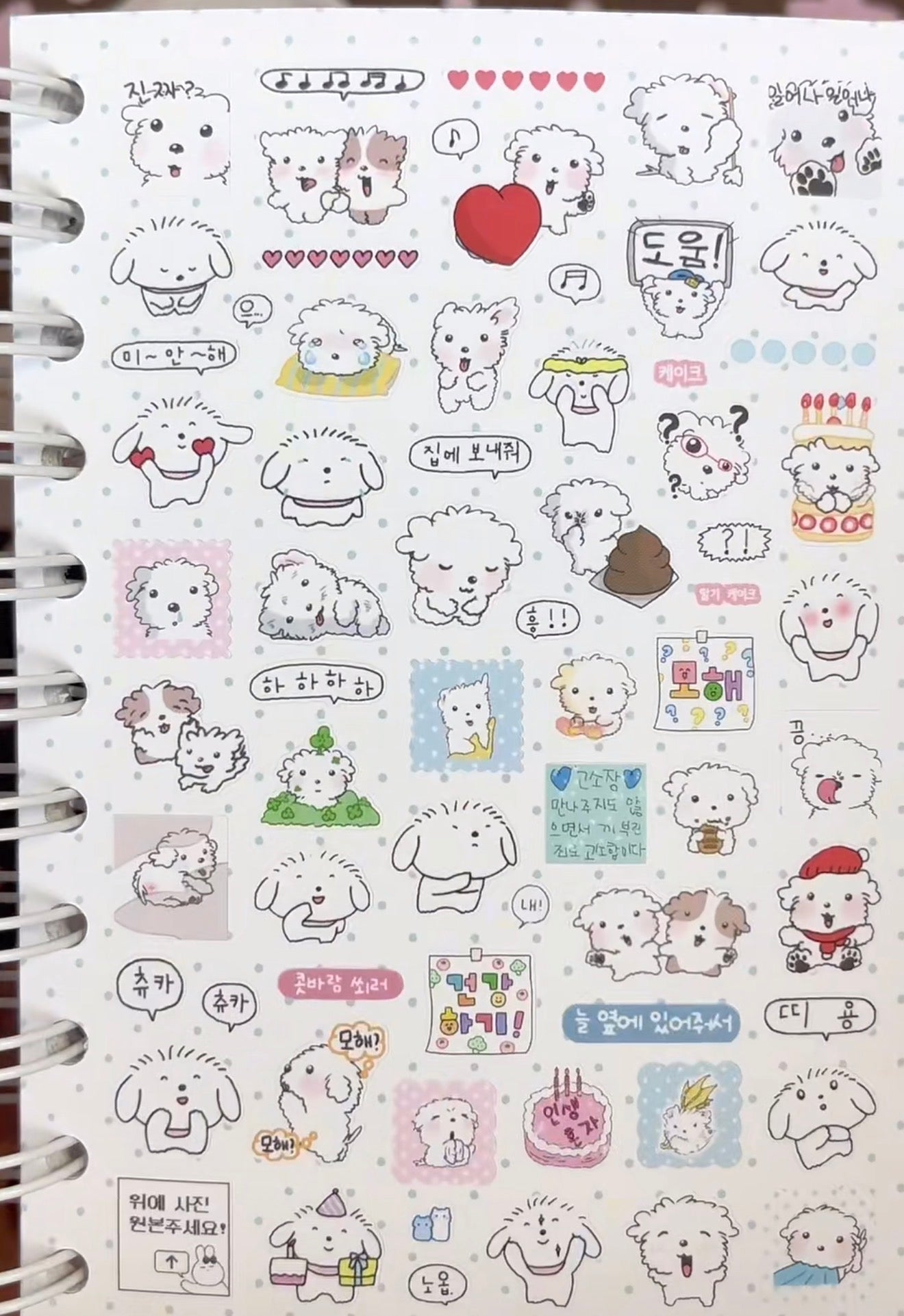 {c-贴纸书} 60p korean style sticker book