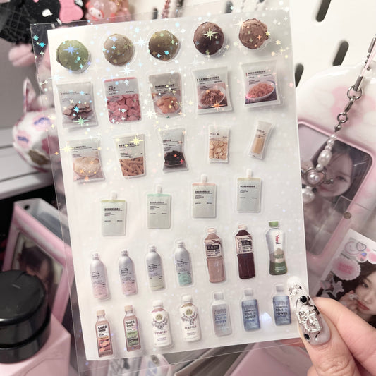 {HRTSTICKER} muji sweets