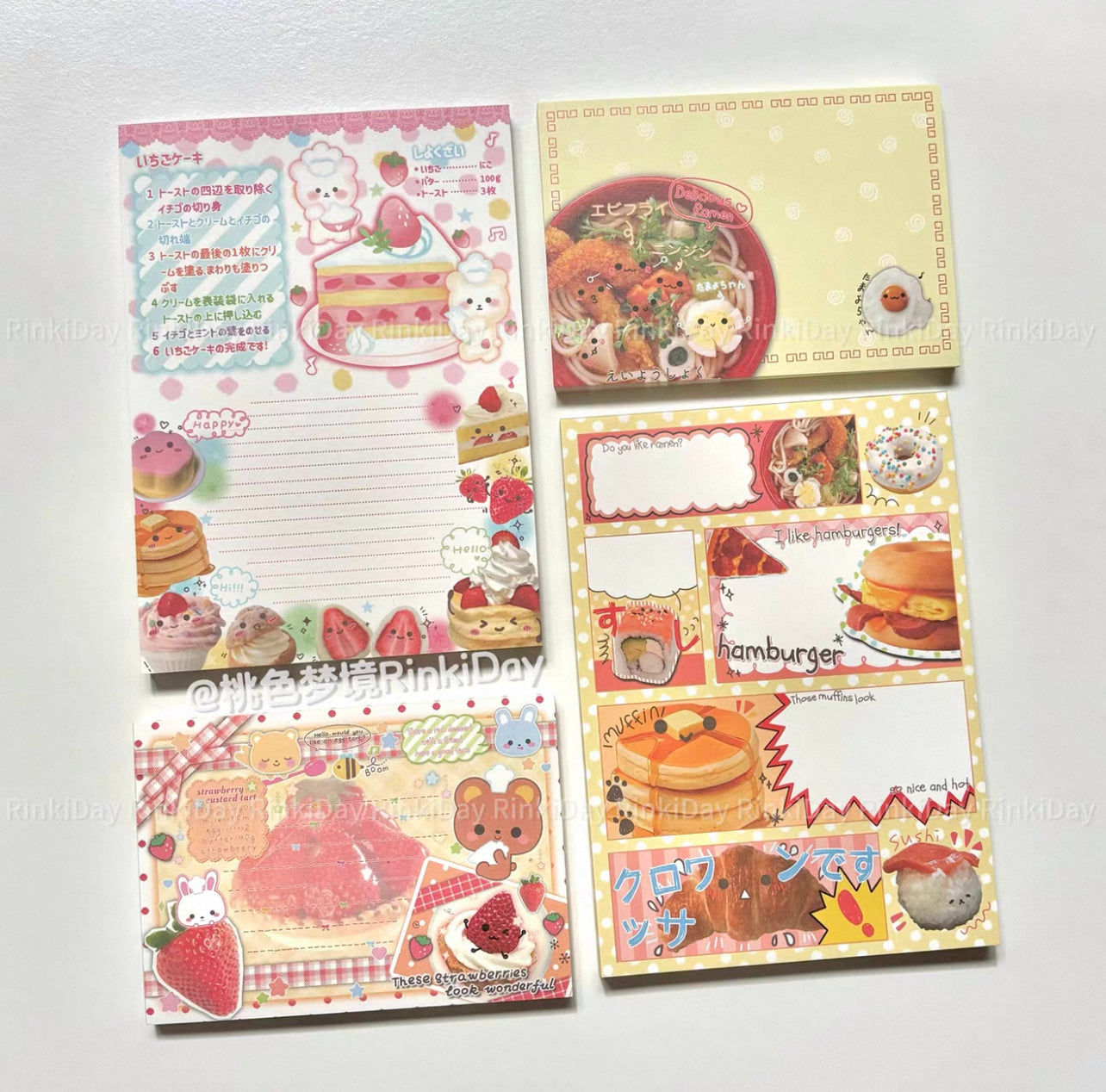 {rinki day} 50 page vintage memo