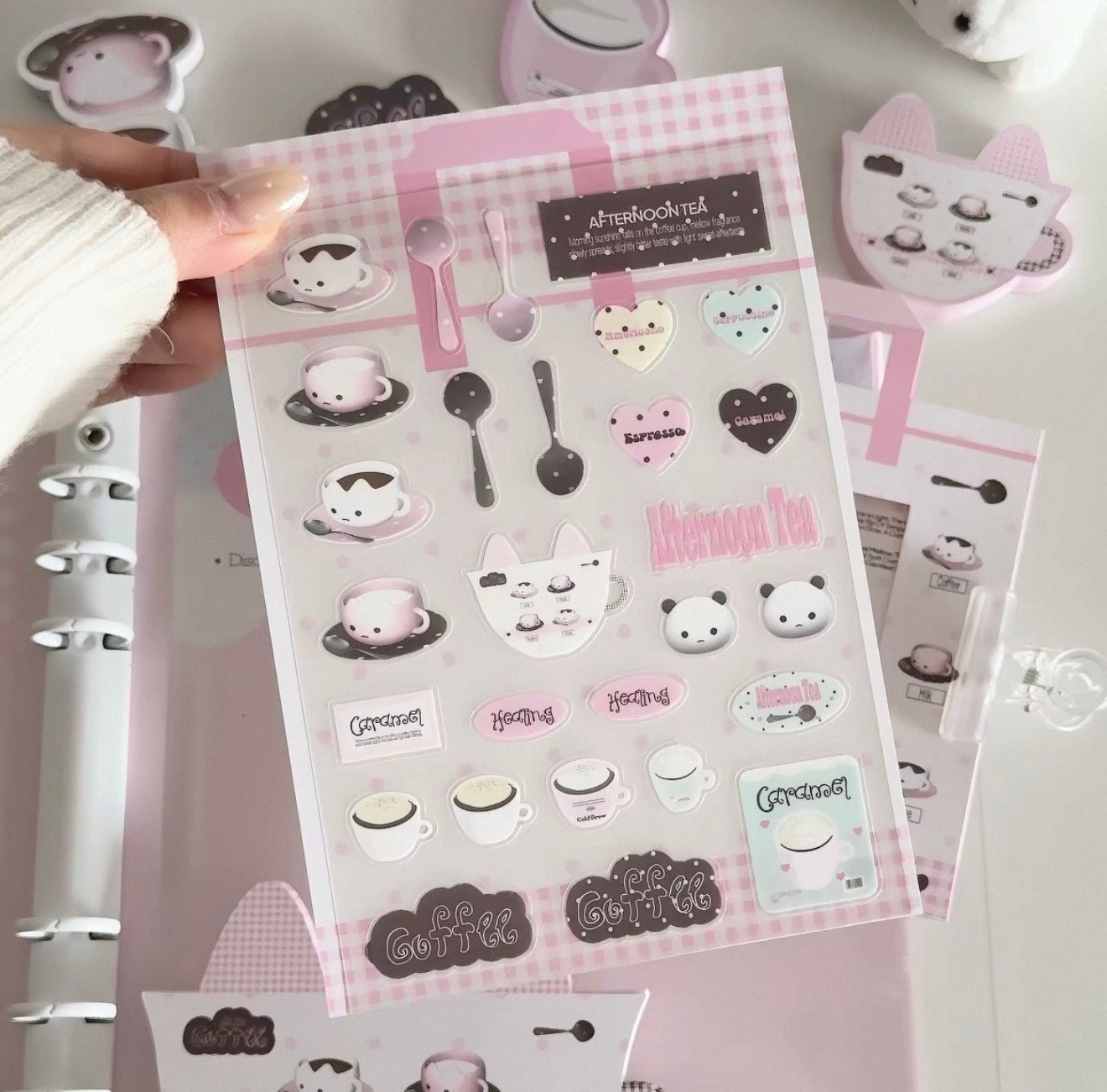 {ribbon shop} afternoon tea