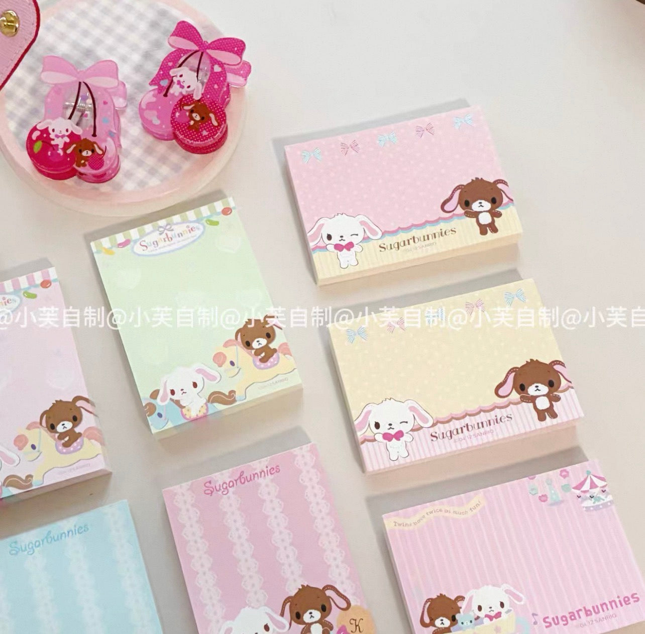 {byfufu} sugarbunnies candy memo pad