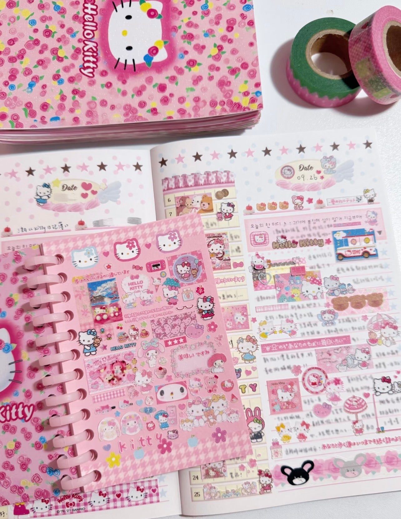 {c-贴纸书} 45p hello kitty sticker book – hrtseeker
