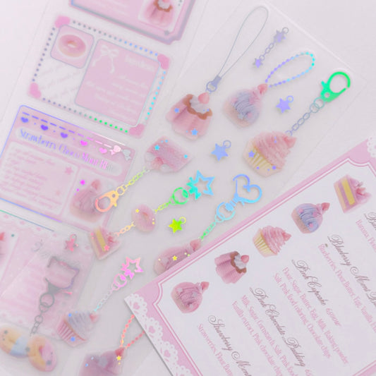 {pearly button} sweets recipe + keyring
