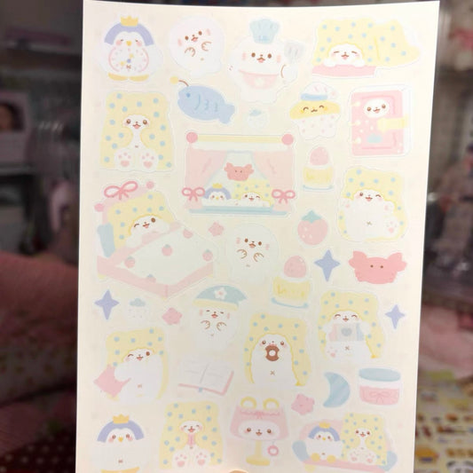 {rinki day} marshmallow blanket bear