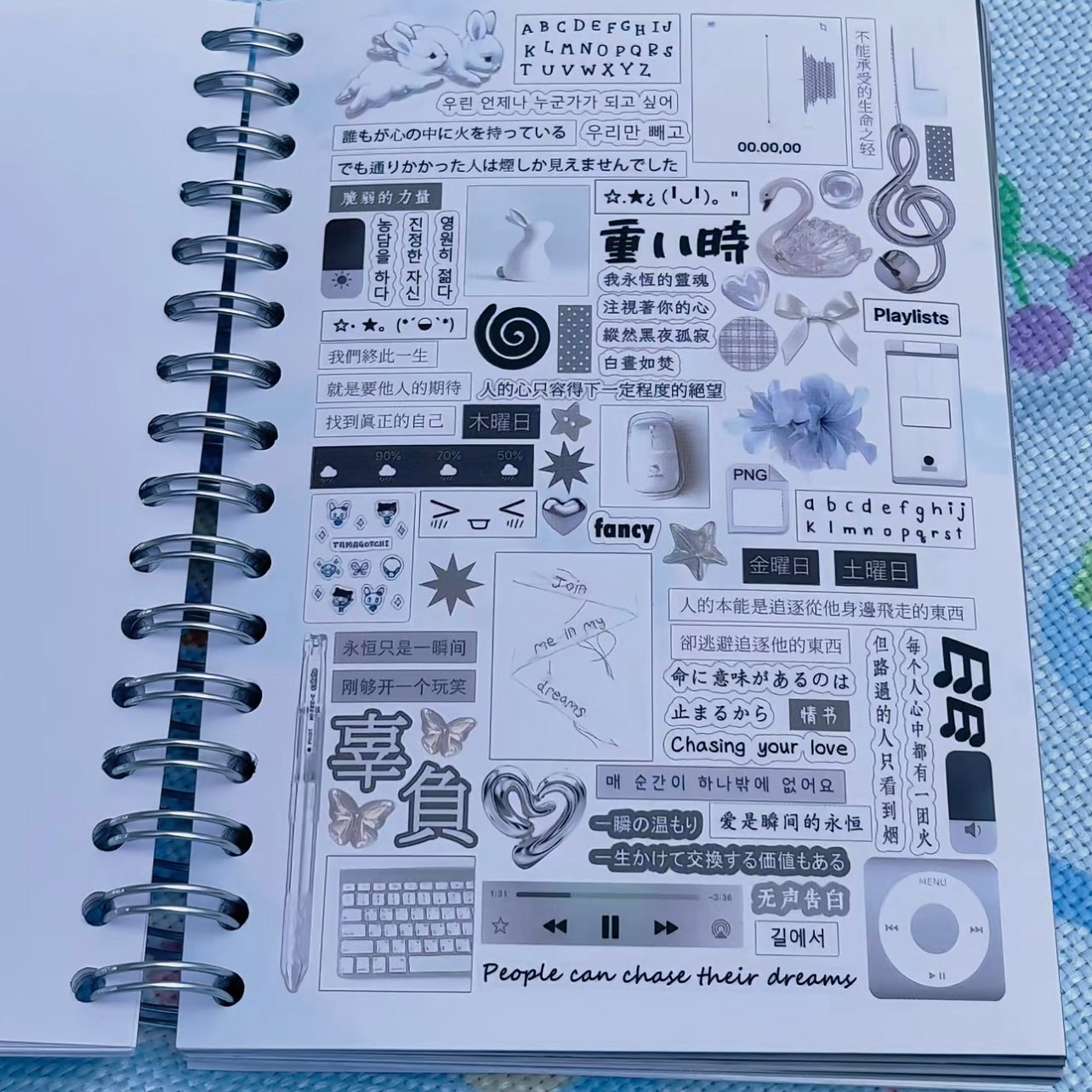 {c-贴纸书} 35 page jennycute sticker book (2 types)