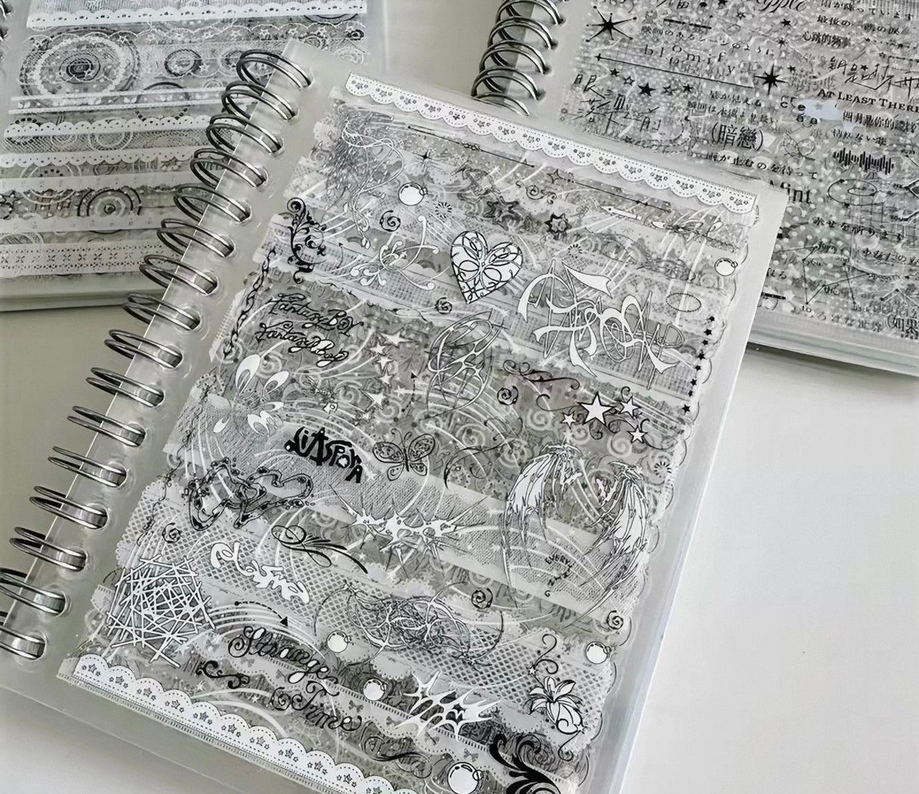 {c-贴纸书} 32p clear deco sticker book