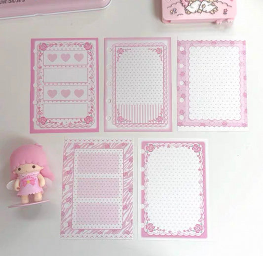 {yummylist} rosy m5 refill set 04