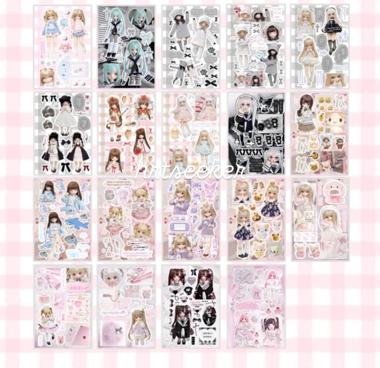 {PRE-ORDER} 49 page sticker book #1