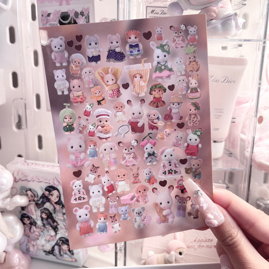 {c-艺术家} sylvanians dressed foodie