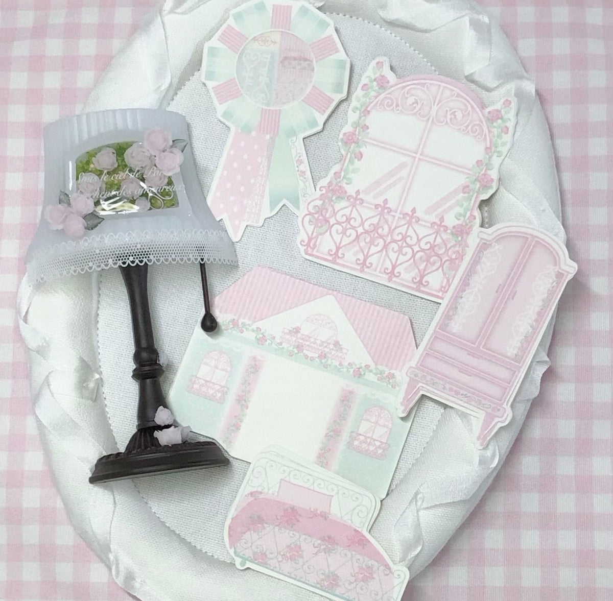 {DearDoris} sweet rose home memo set