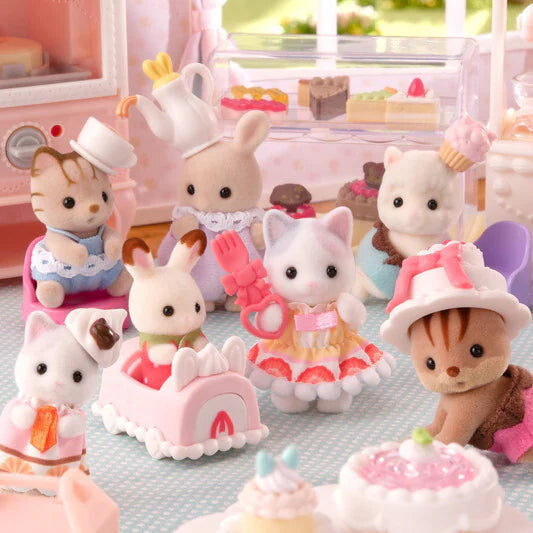 {JAPAN} sylvanian families baking baby party blind bag