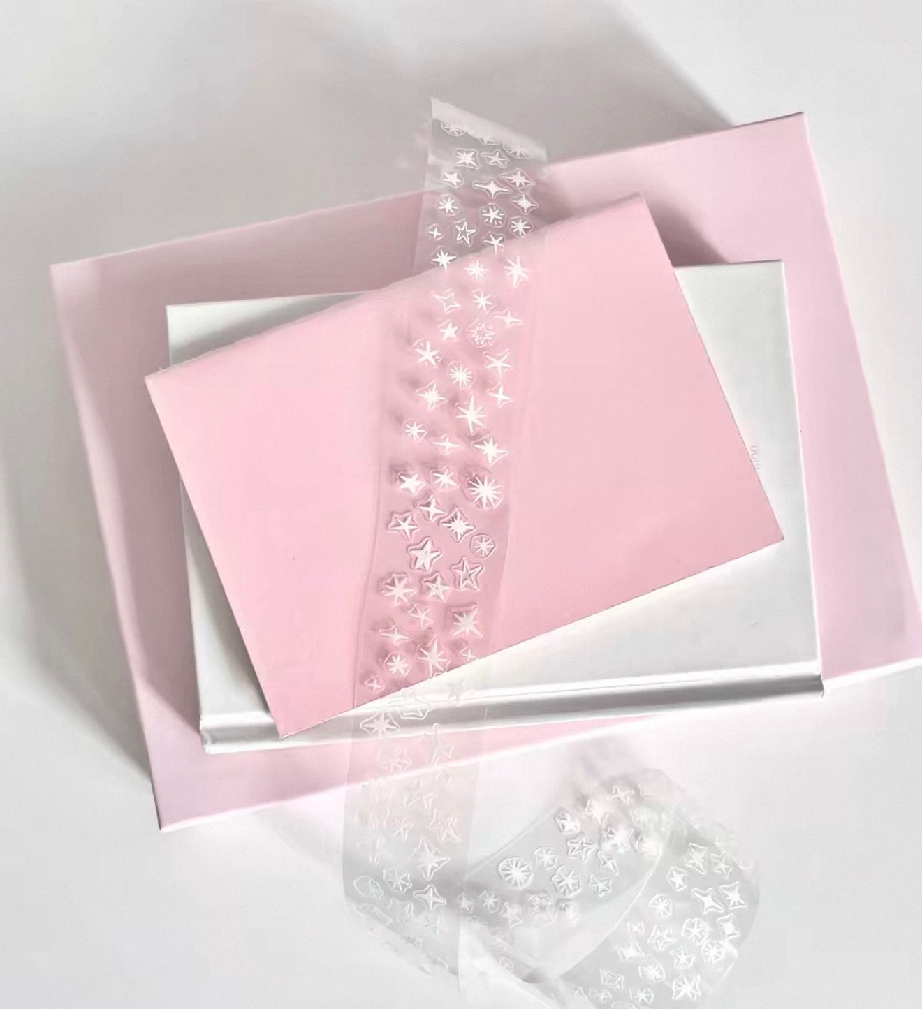 {intomyvibe} hand drawn star kiss cut tape