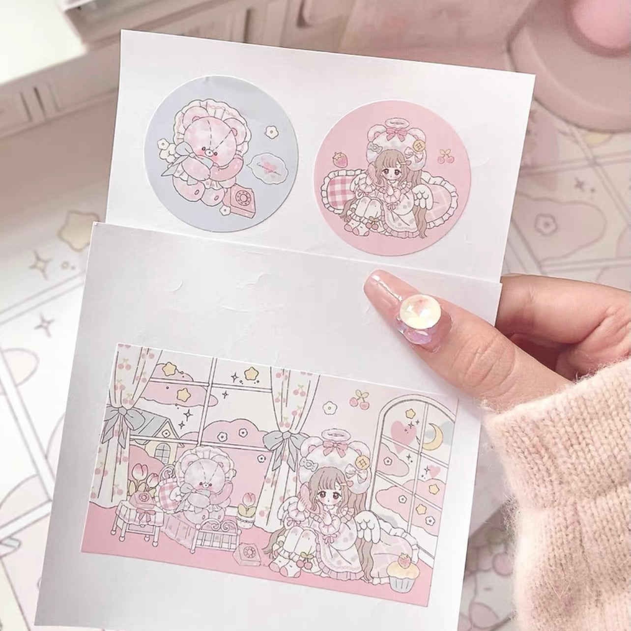 {MOONPIE GIRLS} scene stickers