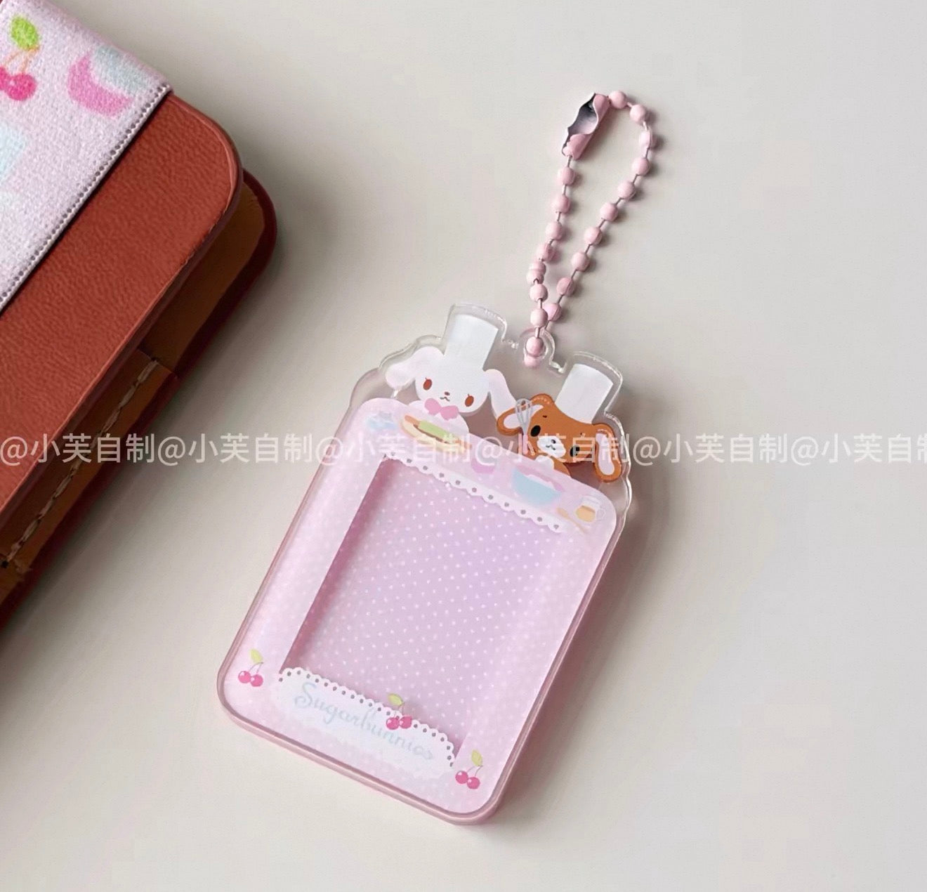 {byfufu} chef sugarbunnies id frame keychain