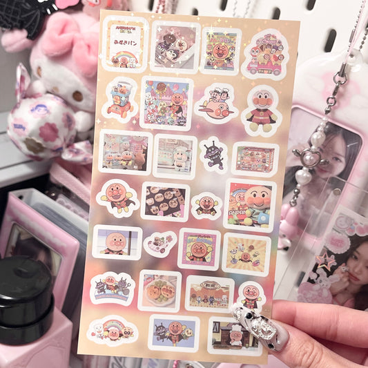 {HRTSTICKER} anpanman sweets