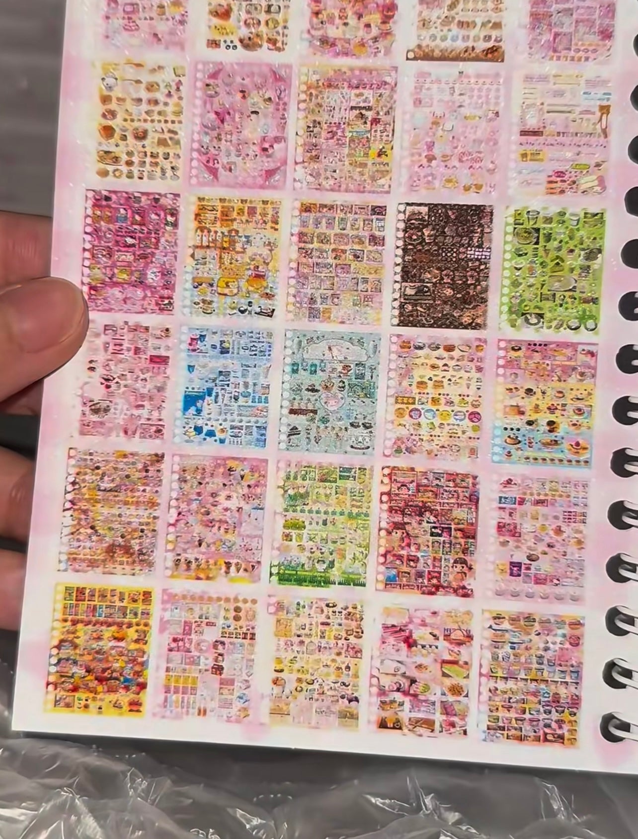 {c-贴纸书} 30 page sweet food and drinks sticker book