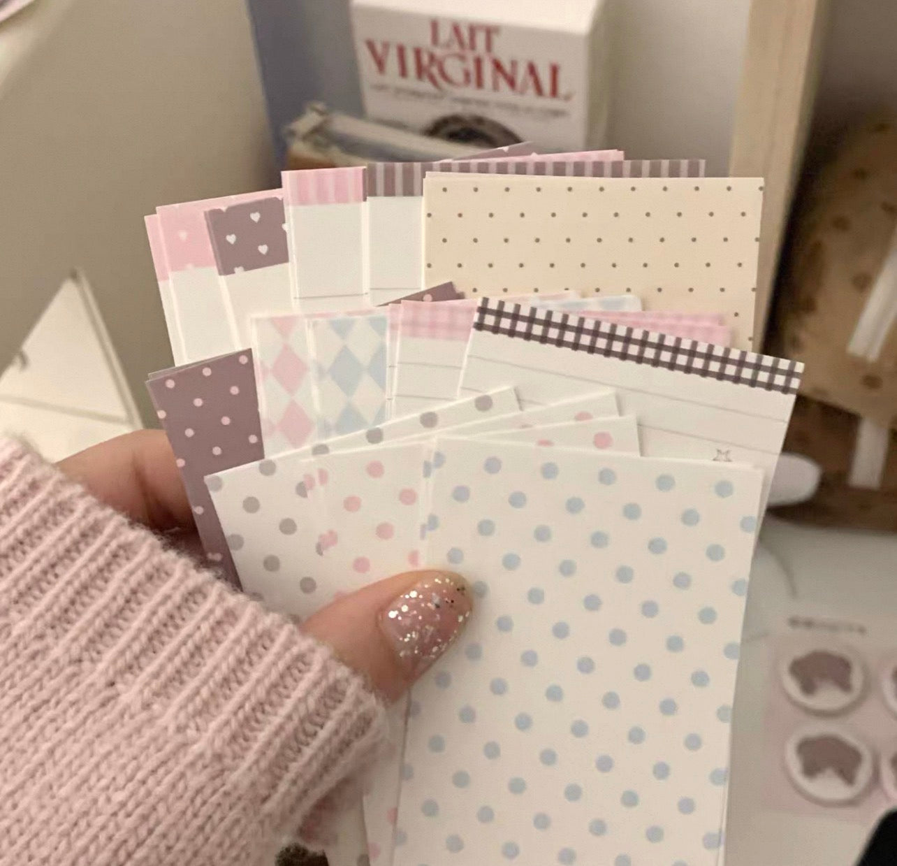 {all4u} mini candy wrapper memo set