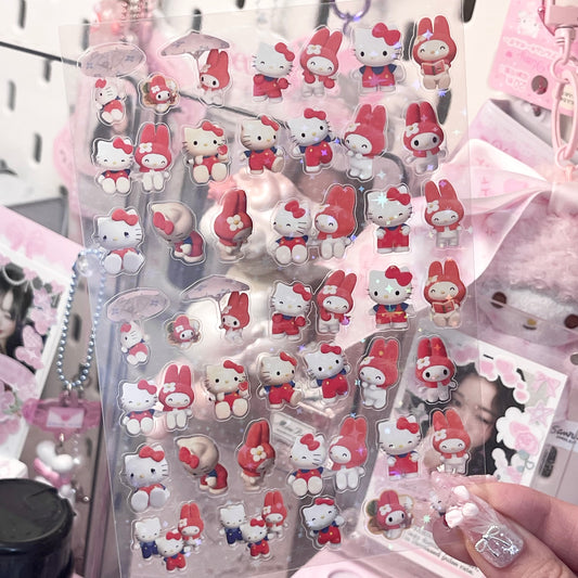 {c-艺术家} 3d red friends