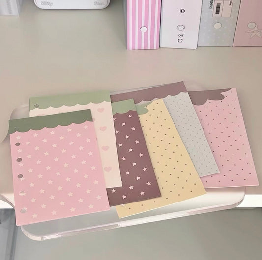 {ribbon shop} strawberry binder refill paper