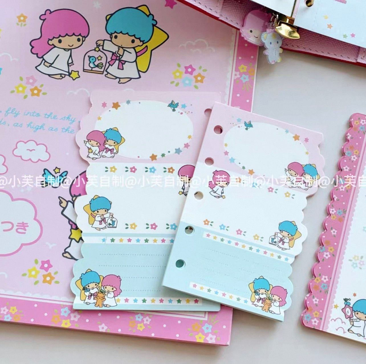 {byfufu} little twin stars shaped a7/m5 refill