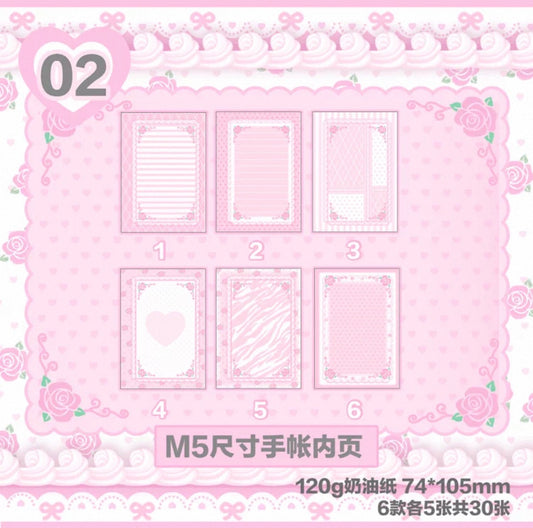 {yummylist} rosy m5 refill set 02