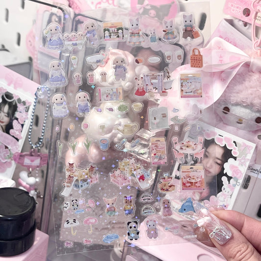 {c-艺术家} sylvanian families play set