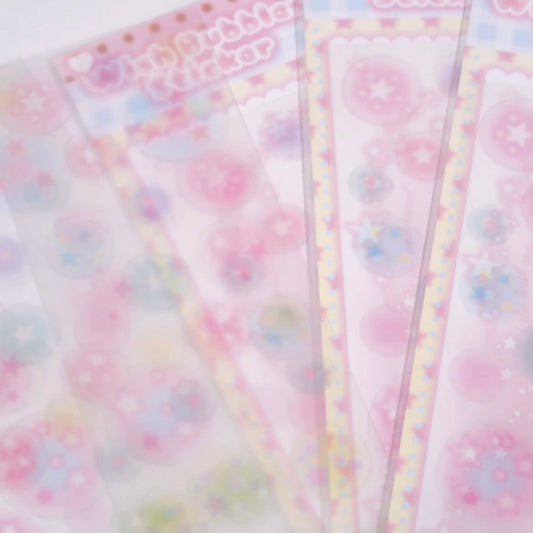 {pearly button} wish bubble