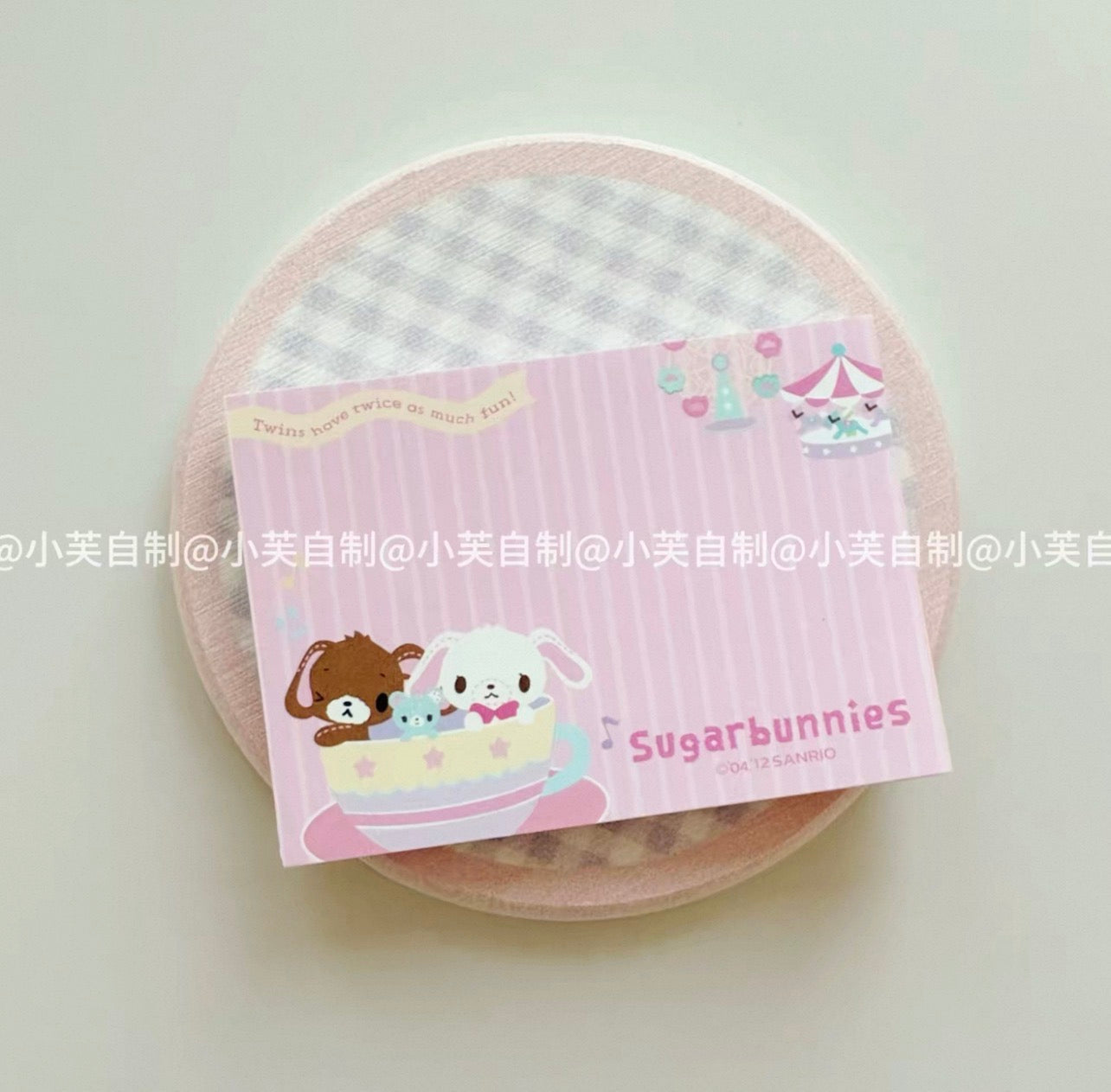 {byfufu} sugarbunnies candy memo pad