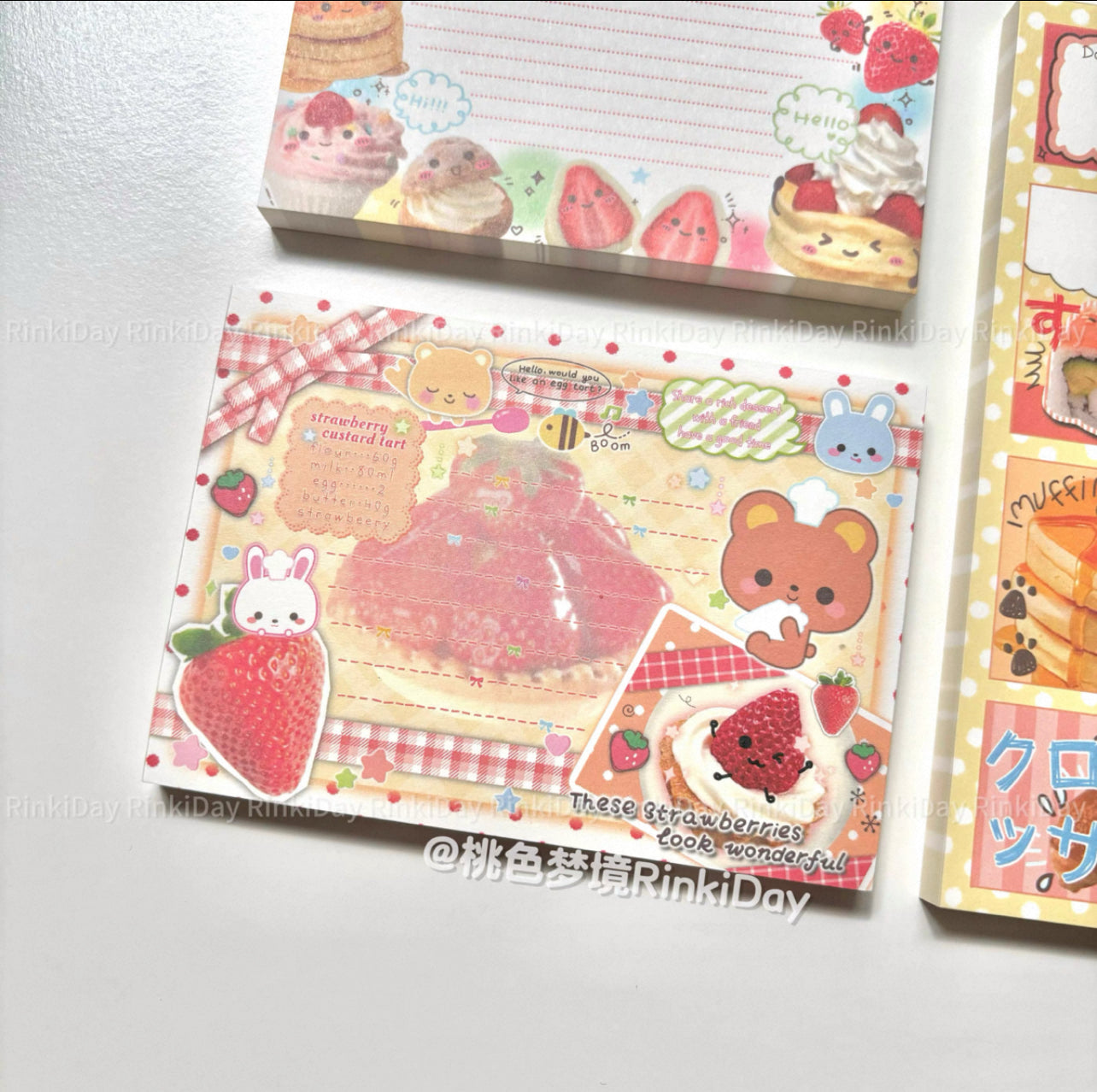 {rinki day} 50 page vintage memo