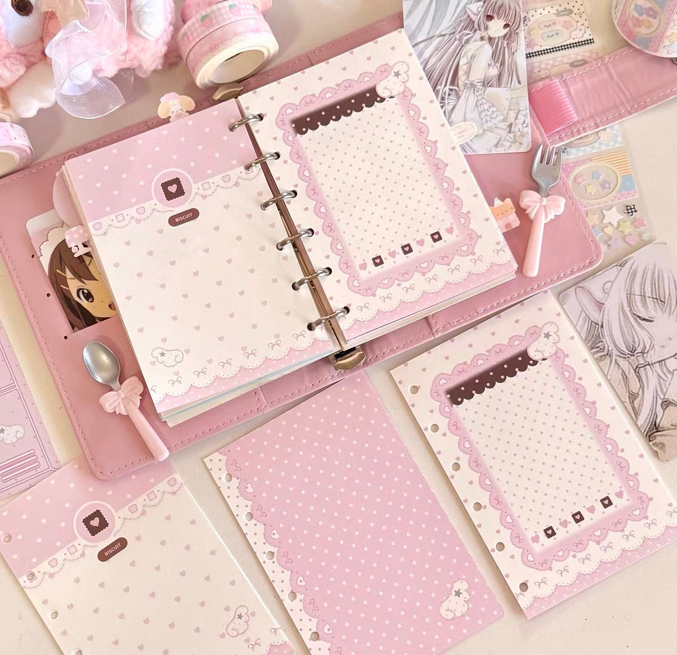 {eating cookies} a7/m5 pink chocolate refill sets