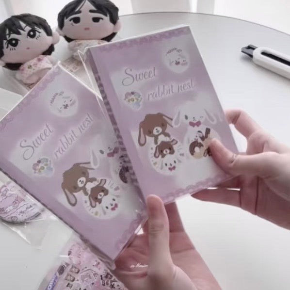 {c-贴纸书} 30 page sweet rabbit sticker book