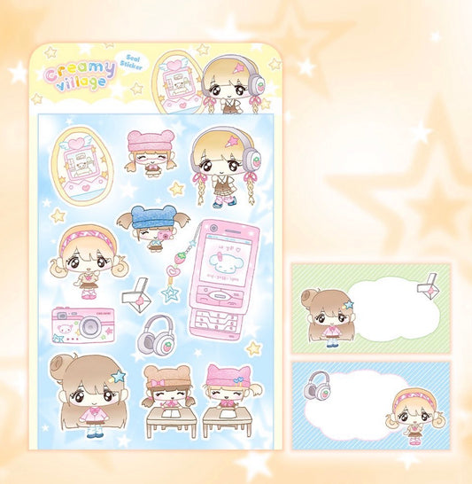 {creamy milky} y2k school