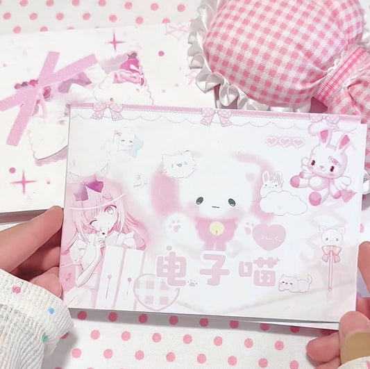 {c-贴纸书} 35p electronic meow sticker book
