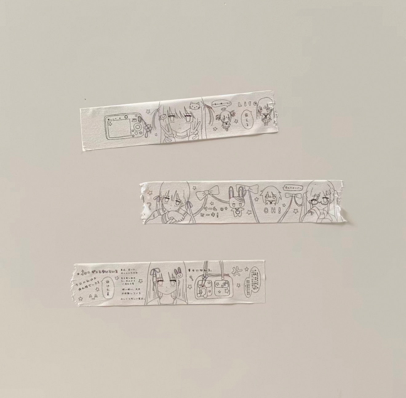 {21chuan} vol.2 black and white masking tape