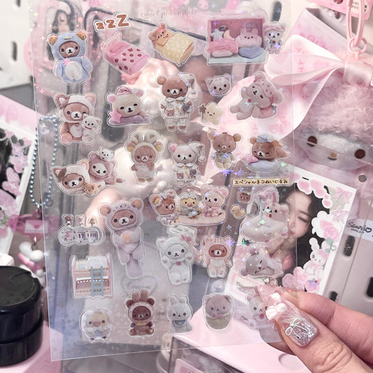 {c-艺术家} sleepy kkuma bear