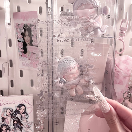 {c-艺术家} color parts : clear text