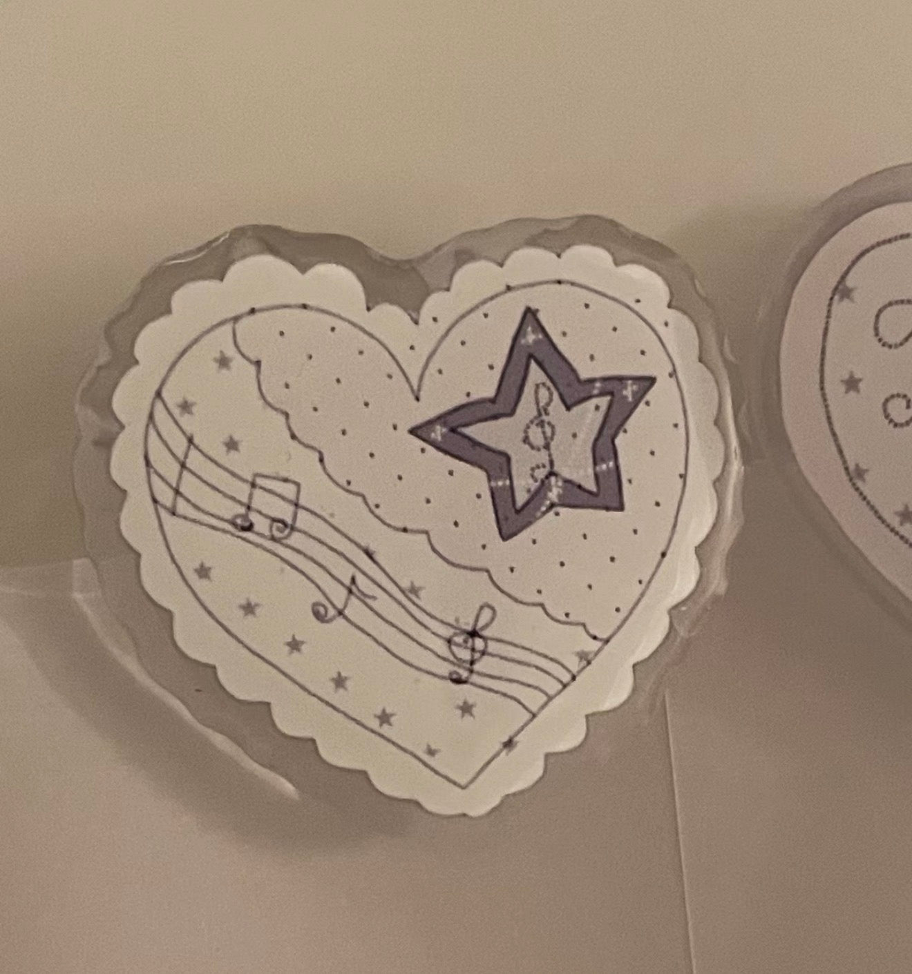 {not cute anymore} rabbits melody acrylic clips